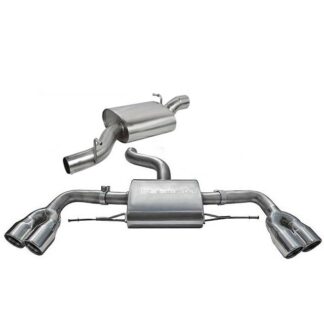 COBRA Audi TTS (Quattro) Quad Exit TailPipes (08-14) Cat Back