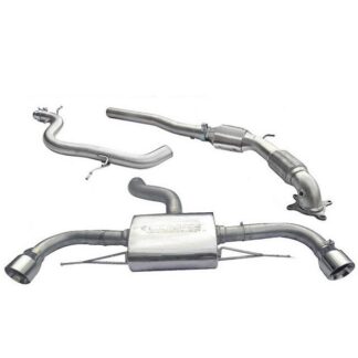 COBRA Audi TT 1.8 & 2.0 TFSI (2WD) Dual Exit TailPipes (11-14)