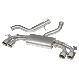 COBRA Audi TTS Mk3 (15>) Non-Resonated Cat Back System (Valved)
