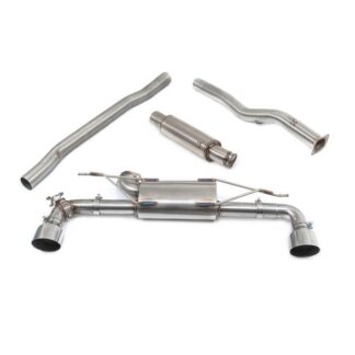 COBRA BMW M135i (F40 - 2019>) Cat Back - Resonated (with Valve)