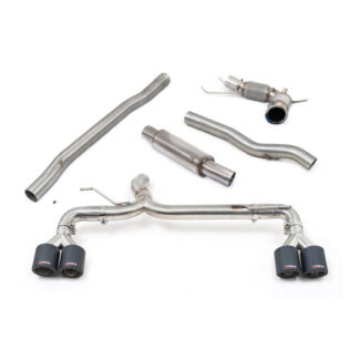 COBRA BMW M135i (F40 - 2019-) Quad Exit Turbo Back (Sports Cat &