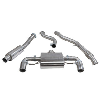 Cobra BMW M135i (F20 & F21) Cat Back System (Resonated)