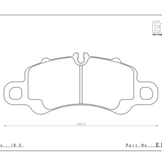 Endless Brake Pads ME20 Compound