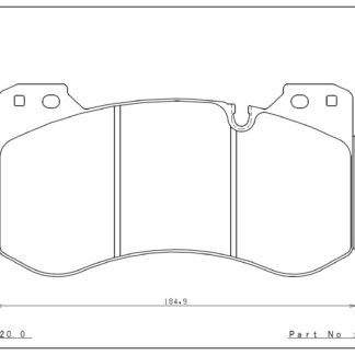 Endless Brake Pads MA45B Compound BMW M3 M4 G80 G82 Front