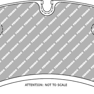 Ferodo DS3.12 Thermally Bedded Racing Brake Pads Porsche GT3 Fr