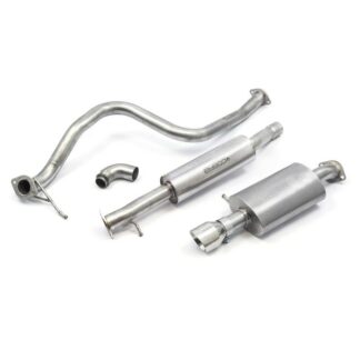COBRA Ford Fiesta Mk8 1.0T EcoBoost (17>) Cat Back (Resonated)