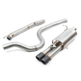 COBRA Ford Fiesta ST Mk8 (18-20) Cat Back System - CF Tips