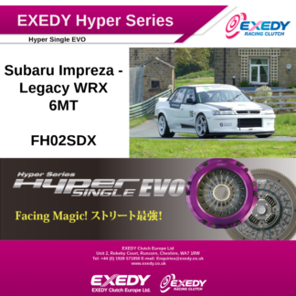 Exedy Hyper Single Evo Impreza WRX 6MT GRB GVB VAB EJ20 Turbo
