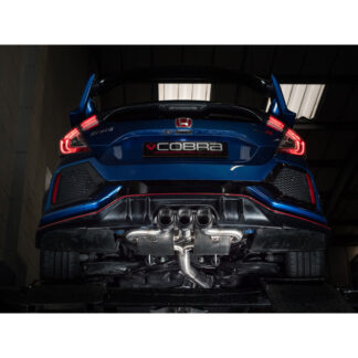 Cobra Civic Type R FK8  - Cat Back - Non Res- Fits Pre GPF