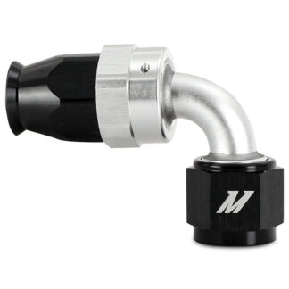 Mishimoto Aluminum PTFE -6AN 90 Degree Fitting, Black