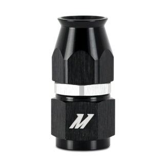 Mishimoto Aluminum PTFE -6AN Straight Fitting Black