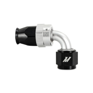 Mishimoto Aluminum PTFE -8AN 90 Degree Fitting, Black