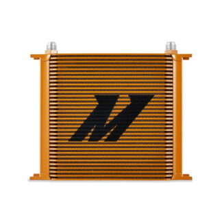 Mishimoto Universal 34-Row Oil Cooler Gold