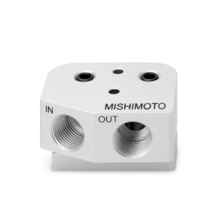 Mishimoto LS1/LS2 Front-Sump Race Oil Cooler Kit Silver