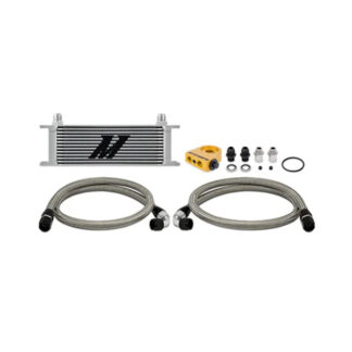 Mishimoto Universal Thermostatic Oil Cooler Kit 13-Row Silver