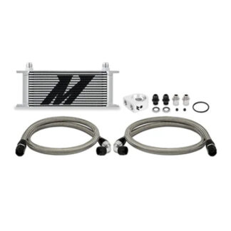 Mishimoto Universal Oil Cooler Kit, 16-Row, Silver