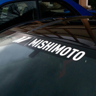 Mishimoto Decal White Large