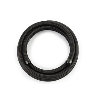 Mishimoto -8AN 15ft Stainless Steel Braided Hose Black