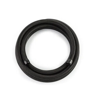Mishimoto -10AN 15ft Stainless Steel Braided Hose Black