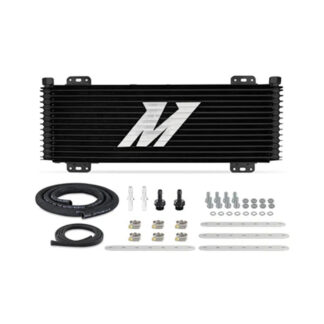 Mishimoto Universal Stacked Plate Trans Cooler, 13 Row, Black