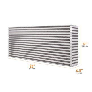 Mishimoto Universal Race Intercooler Core 22inx 12inx 4.5in
