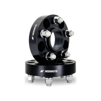 Mishimoto  Wheel Spacers, 5X114.3, 70.5, 25, M14, Black