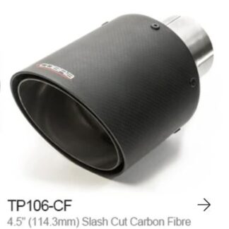 COBRA Nissan 370Z (09 - 13) Rear Section (half system) - CF Tips