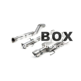 COBRA Nissan Juke NISMO Secondary Cat Back Performance Exhaust Non Resonated TP38 Tips