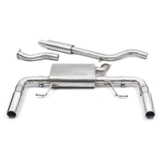 COBRA Renault Clio Sport 197 (06 - 09) Cat Back System (Non-Res)