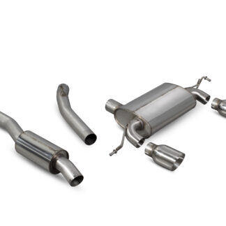 Scorpion Resonated cat-back system Daytona Tailpipe Audi TT MK1 Quattro (225) 1999 - 2006
