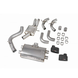Scorpion Resonated cat/gpf-back system with valves Audi TT RS MK3 Non GPF Model/TT RS MK3 GPF Model 2017 - 2018