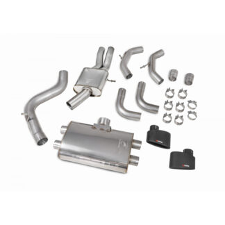 Scorpion Resonated cat-back system with no valves Audi TT RS MK3 Non GPF Model/TT RS MK3 GPF Model 2017-2018