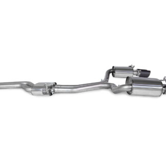 Scorpion Resonated half system Ascari Tailpipe Audi S4 B9 Quattro Avant, Saloon & Sedan. Non sports diff & non GPF model 2017 - 2019