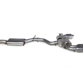Scorpion Resonated cat/gpf back system & electronic valves Daytona Tailpipe AUDI S3 2.0TFSi 8Y Quattro (Sportback) GPF Model/S3 2.0TFSI 8Y Quattro (Sportback) ROW