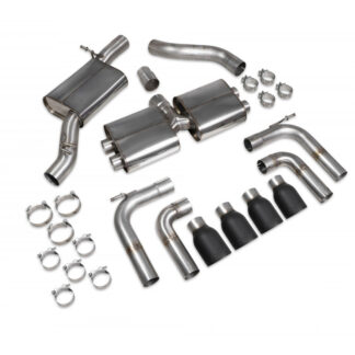 Scorpion Resonated cat/gpf-back system without valves Daytona Ceramic Audi S3 2.0T 8V (Saloon) PFL 2013 - 2016