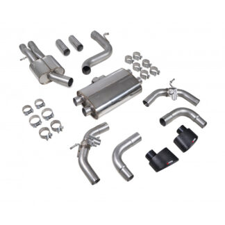 Scorpion Resonated cat-back system with valves Ascari EVO Tailpipe Audi RS3 8V Sportback 15-17 PFL 2015 - 2017
