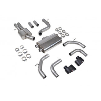 Scorpion Resonated cat-back system without valves Ascari EVO Tailpipe Audi RS3 8V Sportback 15-17 PFL 2015 - 2017