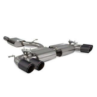 Scorpion Resonated cat/gpf-back system with valves Ascari Tailpipe Audi S3 2.0T 8V (3 Door & Sportback) PFL 2013 - 2016