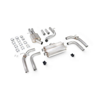 Scorpion Resonated Cat/GPF-back system with valves OE Fitment Tailpipe Audi RS3 8Y Saloon/Sedan 21-Current GPF Model 2021 - 2024