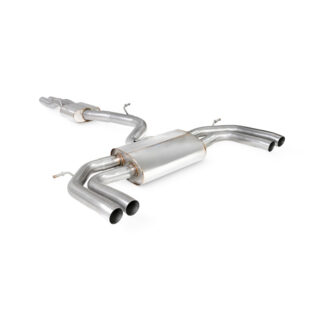 Scorpion Resonated Cat/GPF-back system without valves OE Fitment Tailpipe Audi RS3 8Y Saloon/Sedan 21-Current GPF Model 2021 - 2024