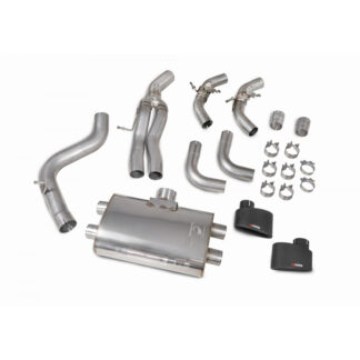 Scorpion Non-res cat/gpf-back system with valves Ascari EVO Tailpipe Audi RS3 8V Sportback 17-18 Facelift Non-GPF Model 2017 - 2018