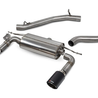 Scorpion Non-res cat-back system with electronic valves Ascari Tailpipe Audi TT MK3 2.0TFSi Quattro Non GPF Model 2014 - 2019