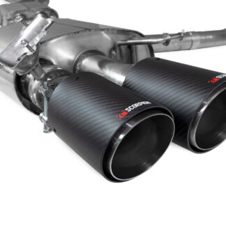 Scorpion Non-resonated half system Ascari Tailpipe Audi S4 B9 Quattro Avant, Saloon & Sedan. Non sports diff & non GPF model 2017 - 2019