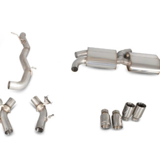 Scorpion Non-res GPF-back system with electronic valves Daytona Tailpipe Audi SQ2 Pre-facelift 19-21 2019 - 2021
