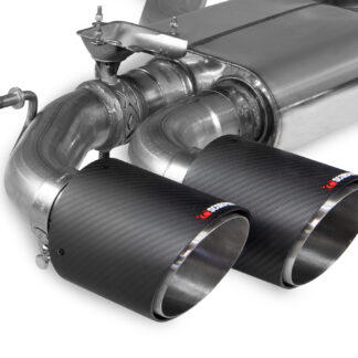 Scorpion Non-res cat/gpf back system & electronic valves Ascari Tailpipe Audi S3 2.0TFSi 8Y Quattro (Sportback) GPF Model 2020 - 2024
