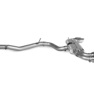 Scorpion Non-res cat/gpf back system Daytona Tailpipe Audi S3 2.0TFSi 8Y Quattro (Sportback) GPF Model 2020 - 2024