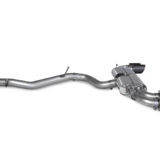 Scorpion Non-res cat/gpf back system Ascari Tailpipe Audi S3 2.0TFSi 8Y Quattro (Sportback) GPF Model 2020 - 2024