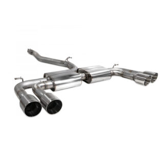 Scorpion Non-resonated cat/gpf-back system without valves Daytona Tailpipe Audi S3 2.0T 8V (Saloon) PFL 2013 - 2016