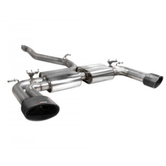 Scorpion Non-resonated cat/gpf-back system with valves Ascari EVO Tailpipe  Audi S3 2.0T 8V (Saloon) PFL 2013 - 2016