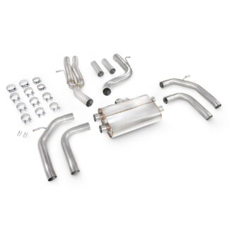 Scorpion Non-Resonated Cat/GPF-back system without valves OE Fitment Tailpipe Audi RS3 8Y Saloon/Sedan 21-Current GPF Model 2021 - 2024